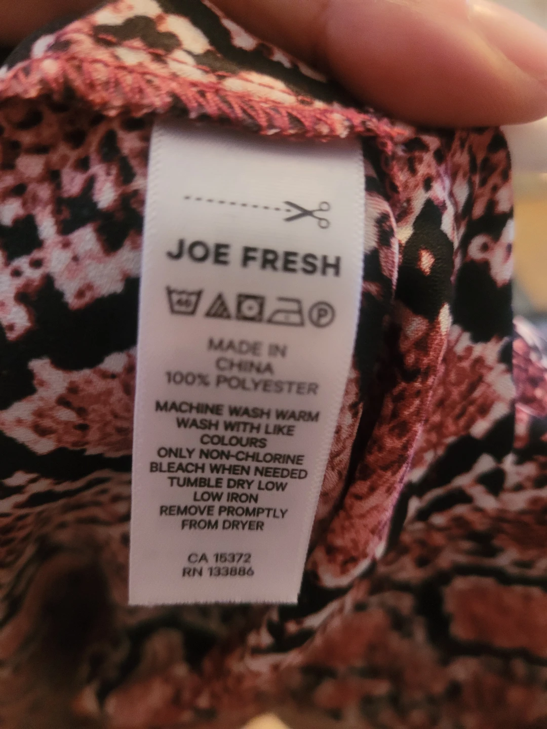 Joe fresh M-L CROP sheer blouse - photo 3