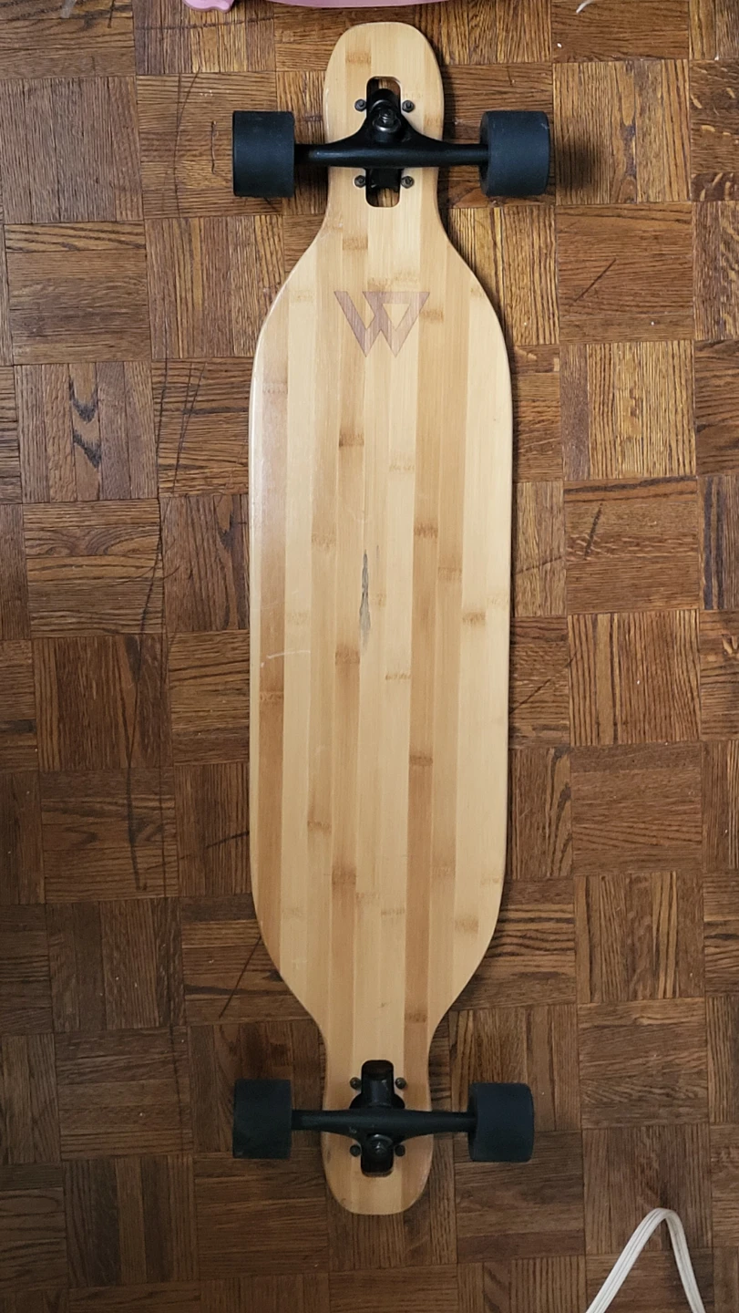 W-Class Bamboo Longboard Skateboard - photo 4