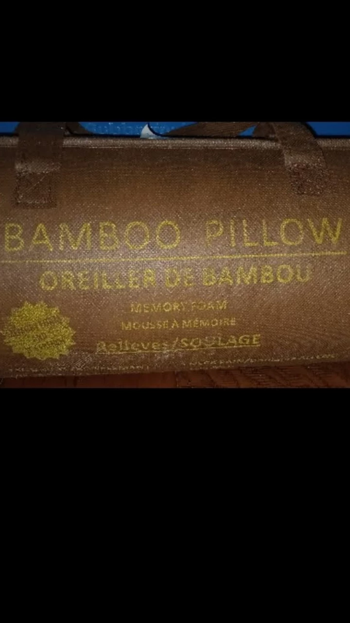 Bamboo Memory Foam Pillow