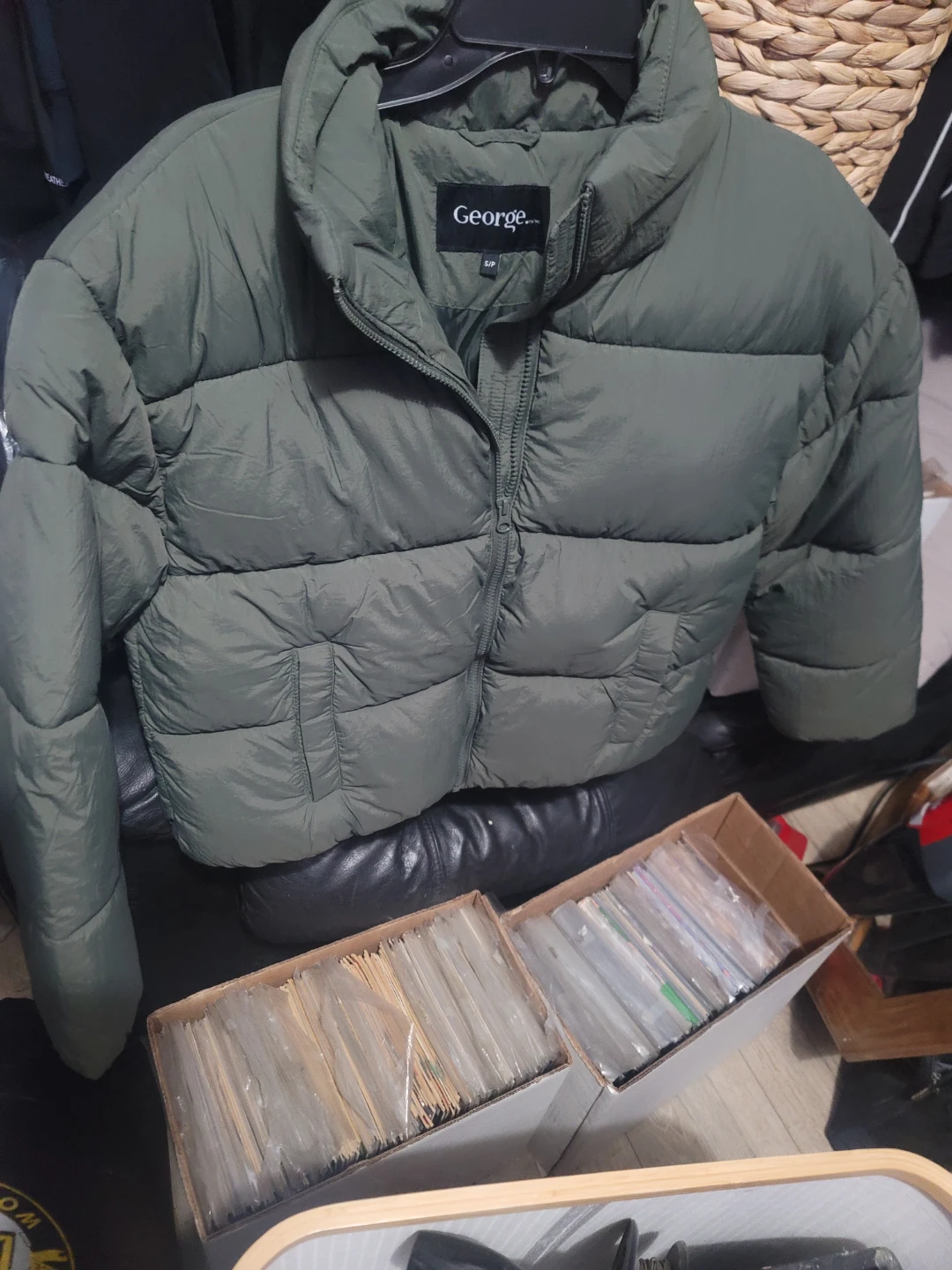 George Puffer Jacket - Green