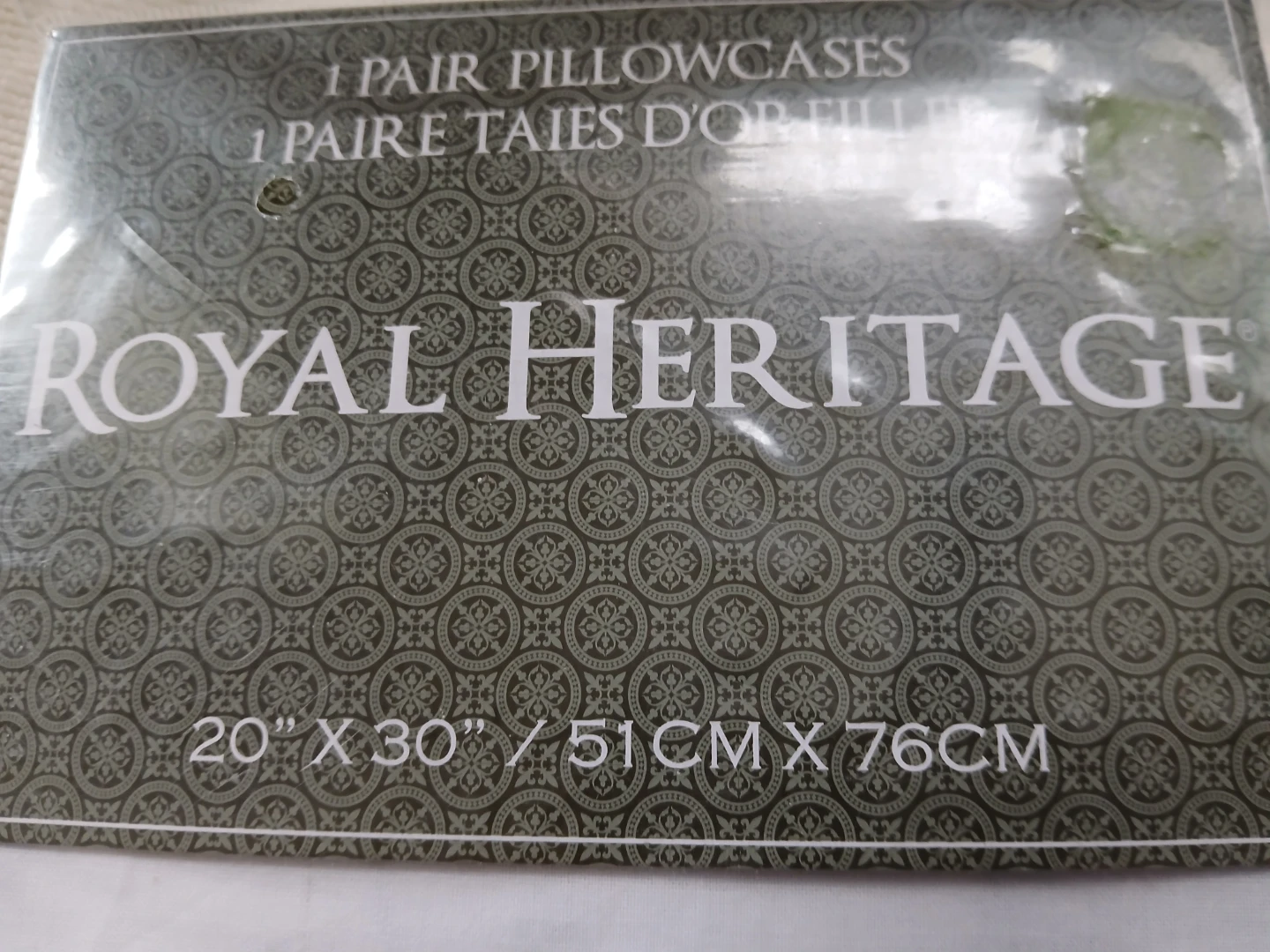 Royal Heritage Pillowcases available.2 per pk. Firm price. - photo 2