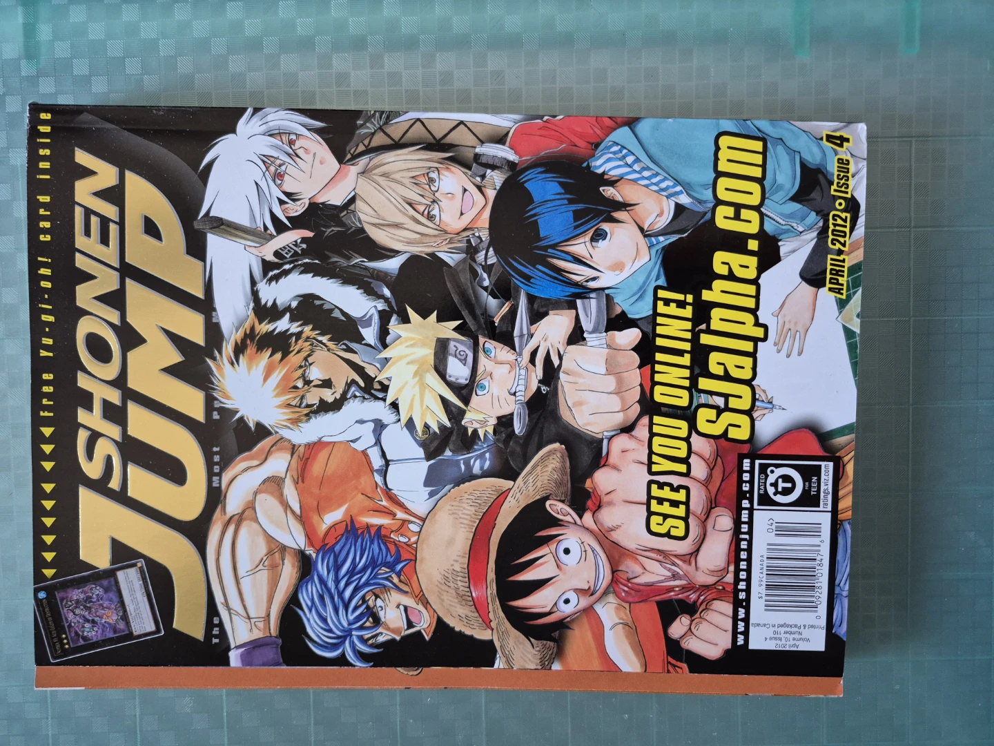 Shonen Jump Magazine Volume 10, Issue 4 - April 2012