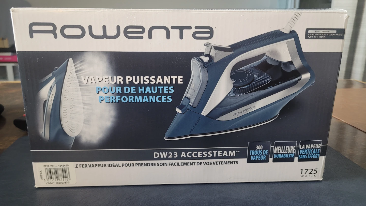 Rowenta DW23 AccessSteam Iron 1725 Watts