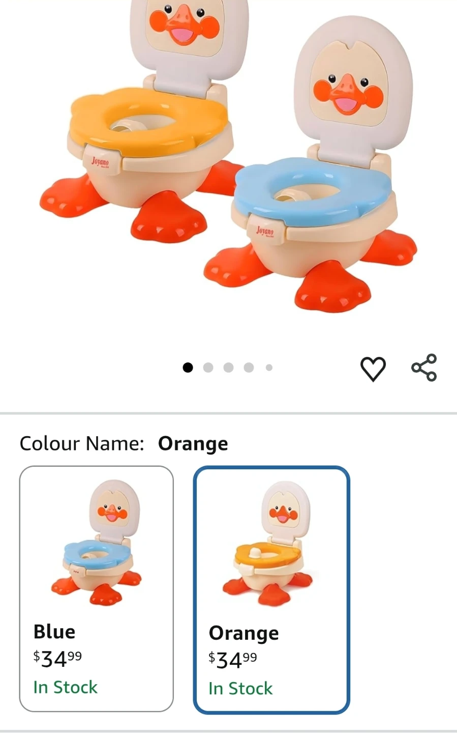 Fisher-Price Duck Toddler Potty Training Seat - photo 4