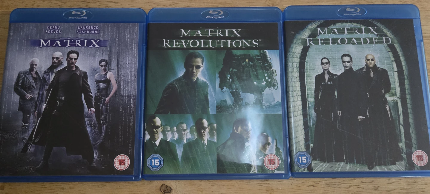The Matrix Trilogy Blu-ray Set