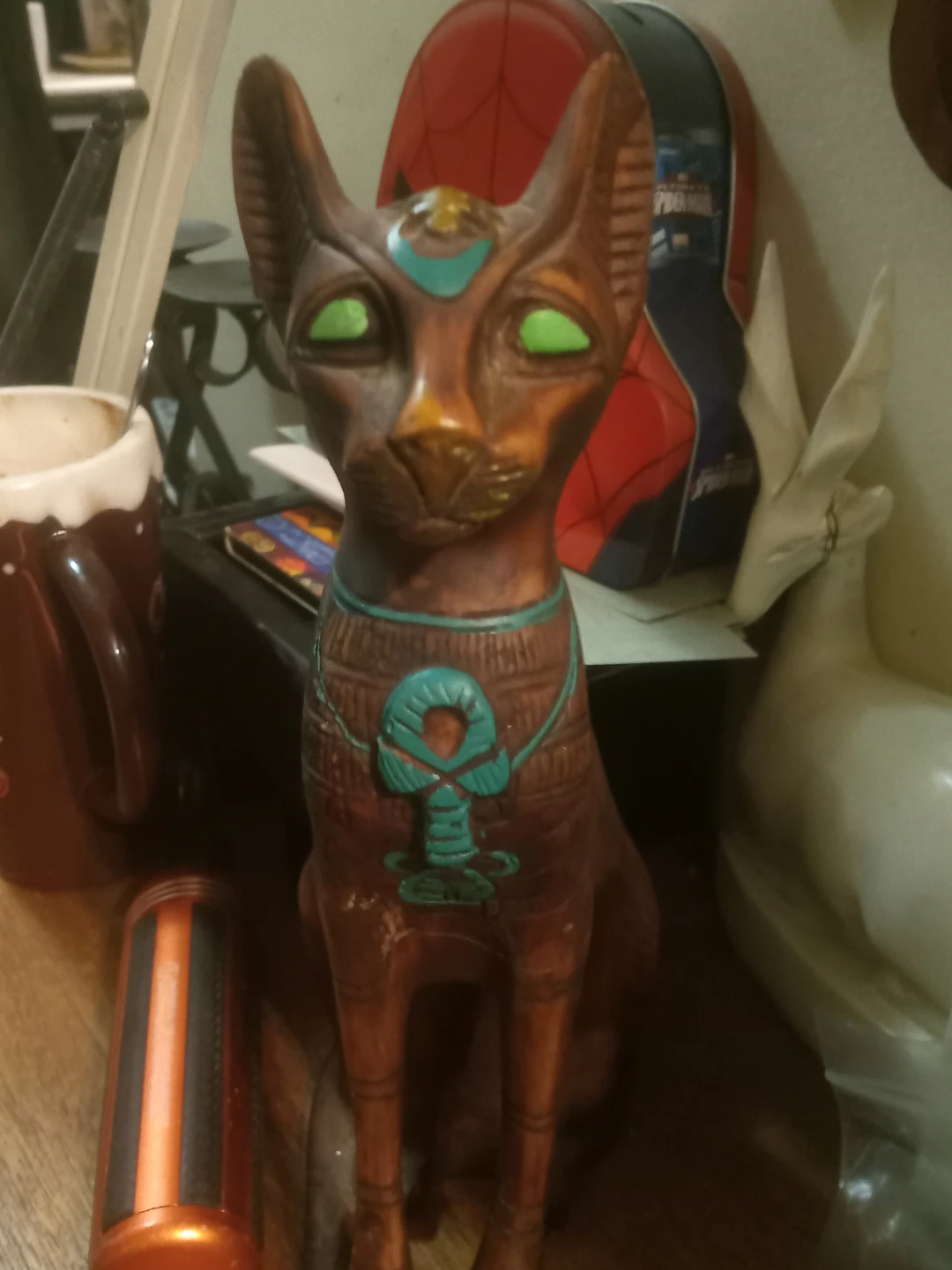 Egyptian Cat Statue Figurine