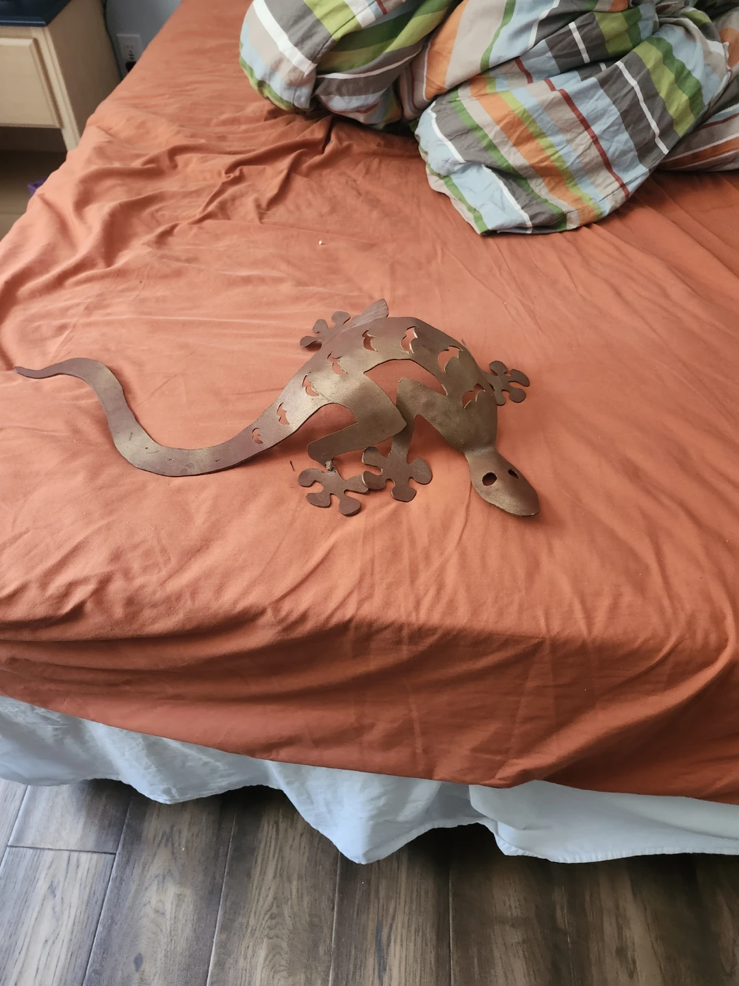 Metal Gecko Wall Art - photo 2
