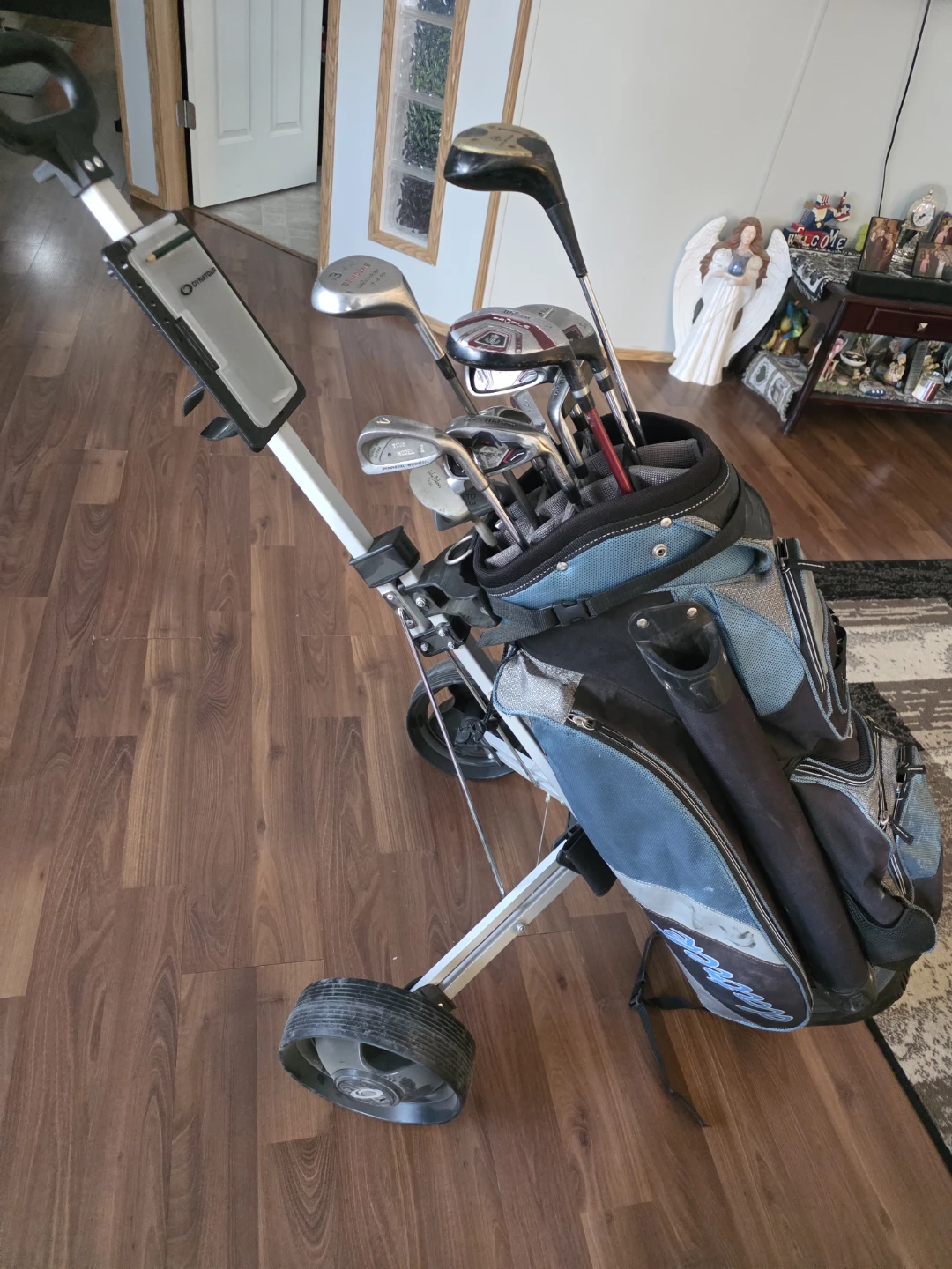 Golf Club Set with Bag and Push Cart - photo 2