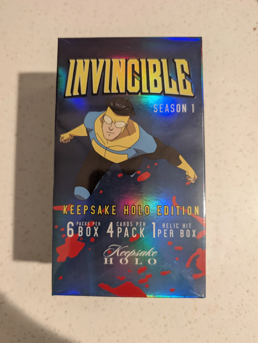 Invincible holo box of 4 packs