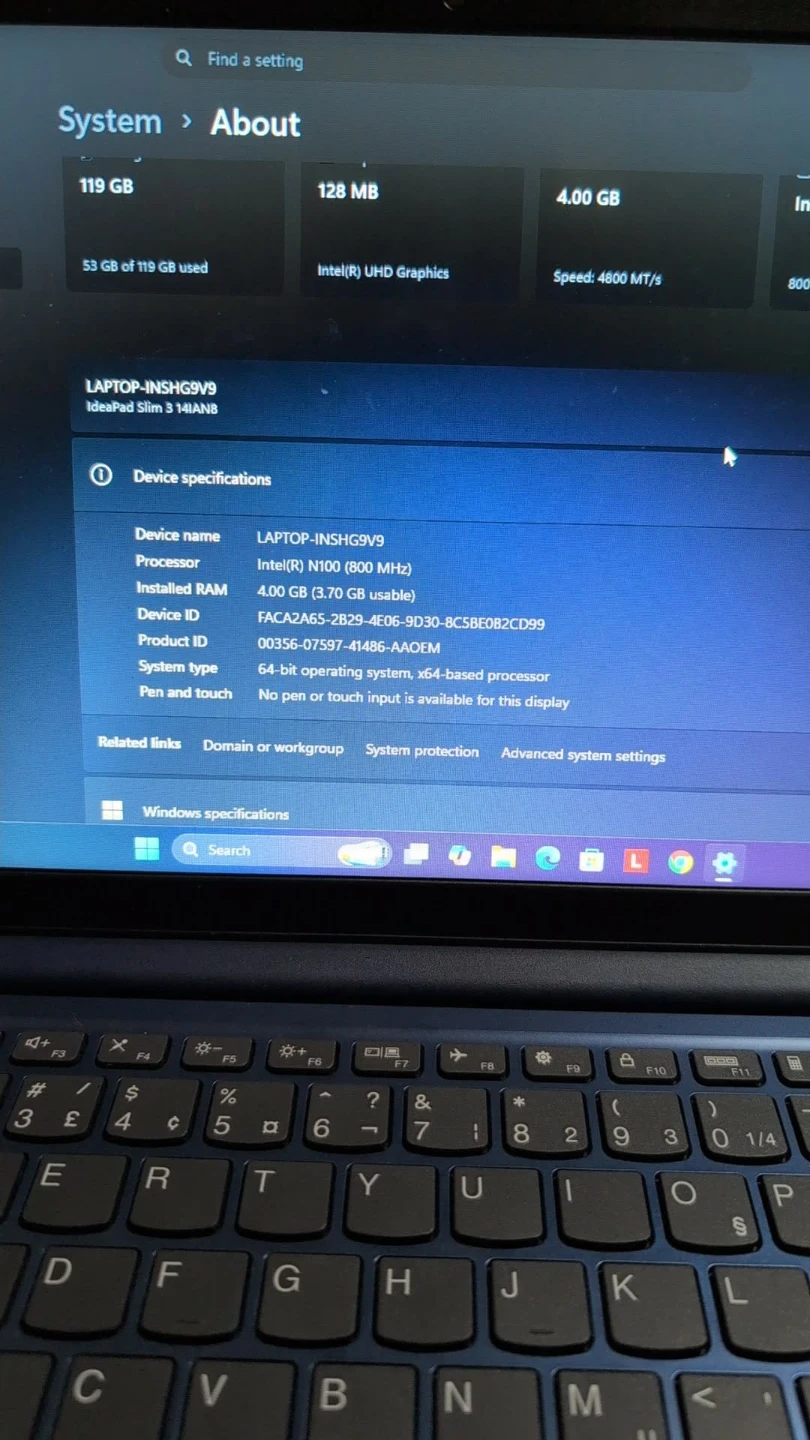 Lenovo IdeaPad Slim 3 Laptop - photo 2