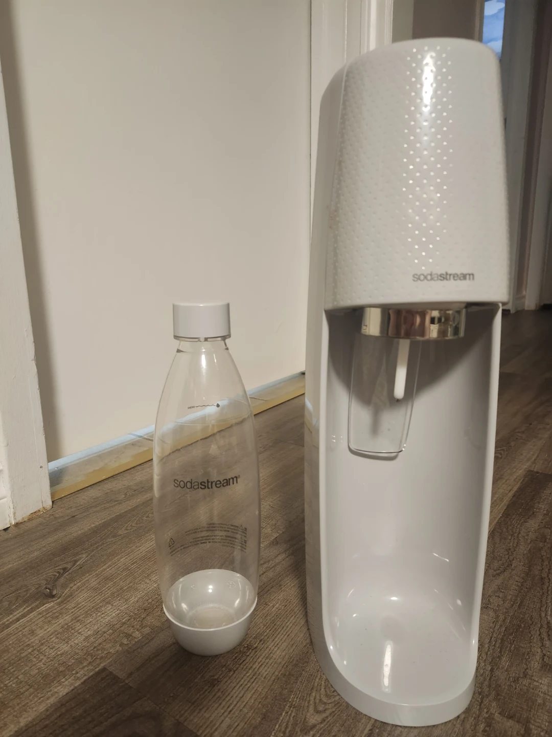 SodaStream Sparkling Water Maker with Bottle and CO2 Canister