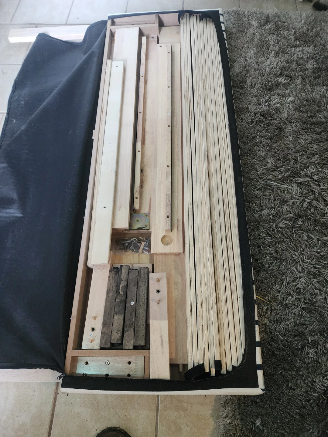 Queen Size Upholstered  Bed Frame- Wayfair - photo 4