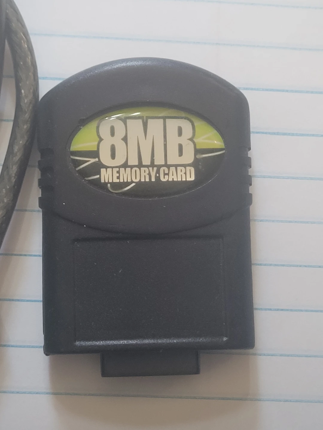 XBOX 8MB Memory Card with USB Transfer Cable - photo 2