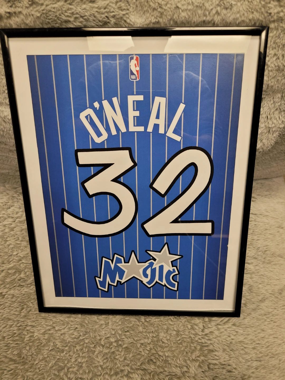 Shaquille O'Neal ( custom jersey print ) 14x12