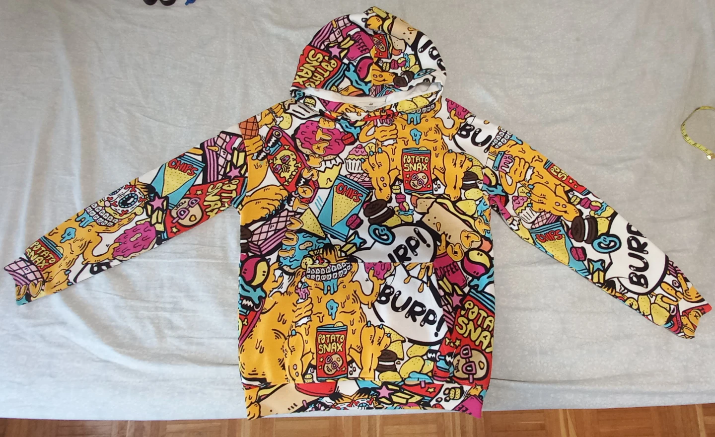 H&M Graphic Print Hoodie (Youth 12-14 year )
