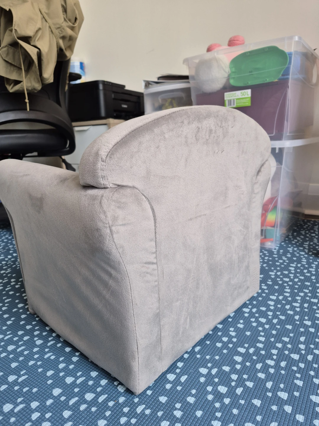 Grey Toddler Armchair