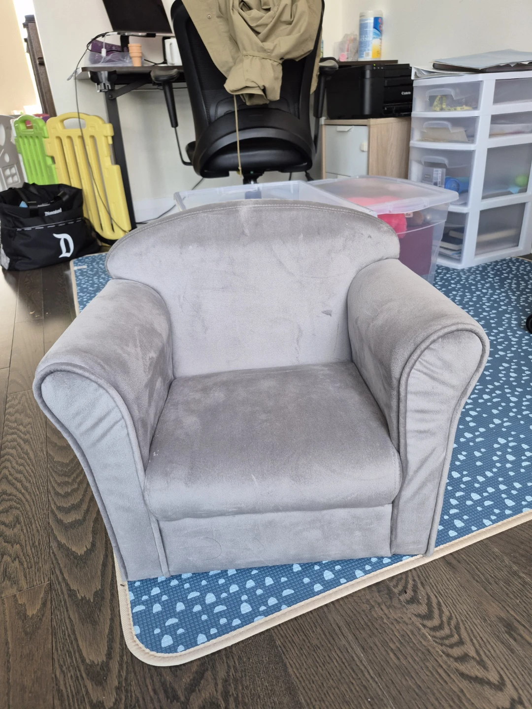 Grey Toddler Armchair - photo 3