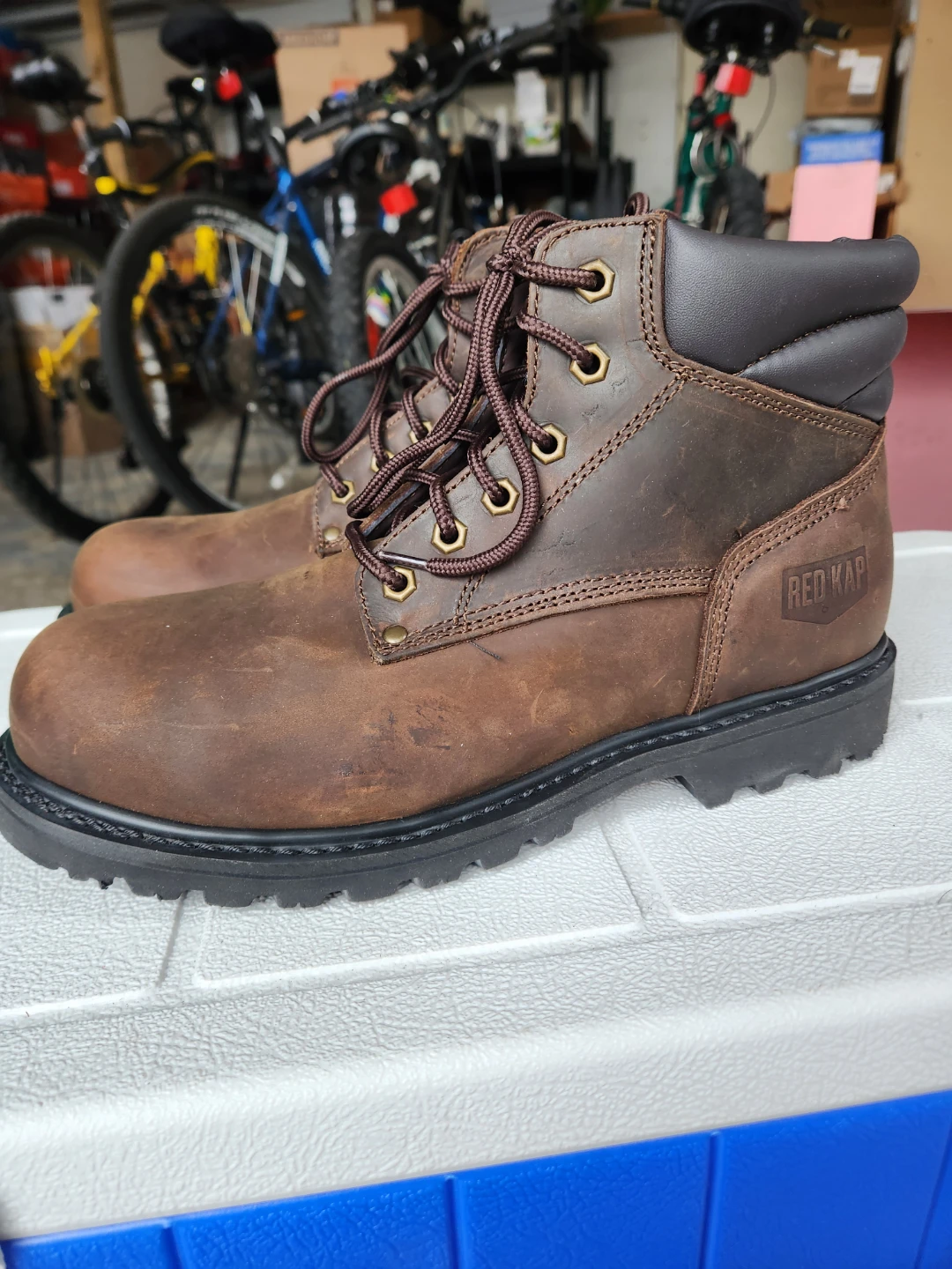 Men's safety shoes, new size 10 - photo 2