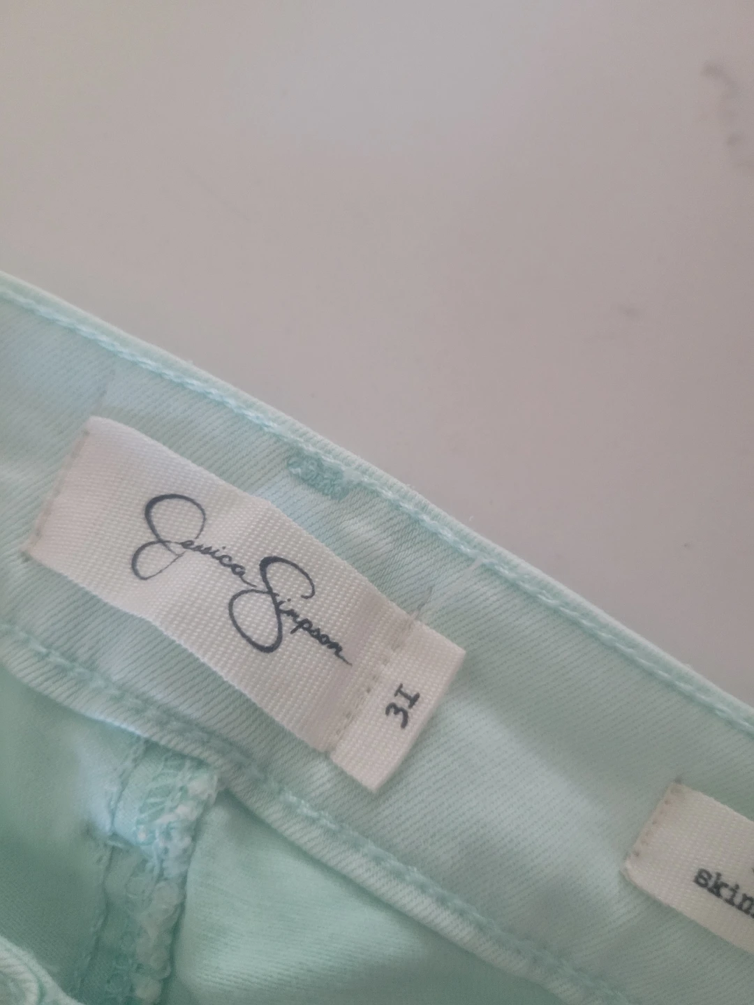 Jessica Simpson Mint Skinny Jeans - Size 31 - photo 3