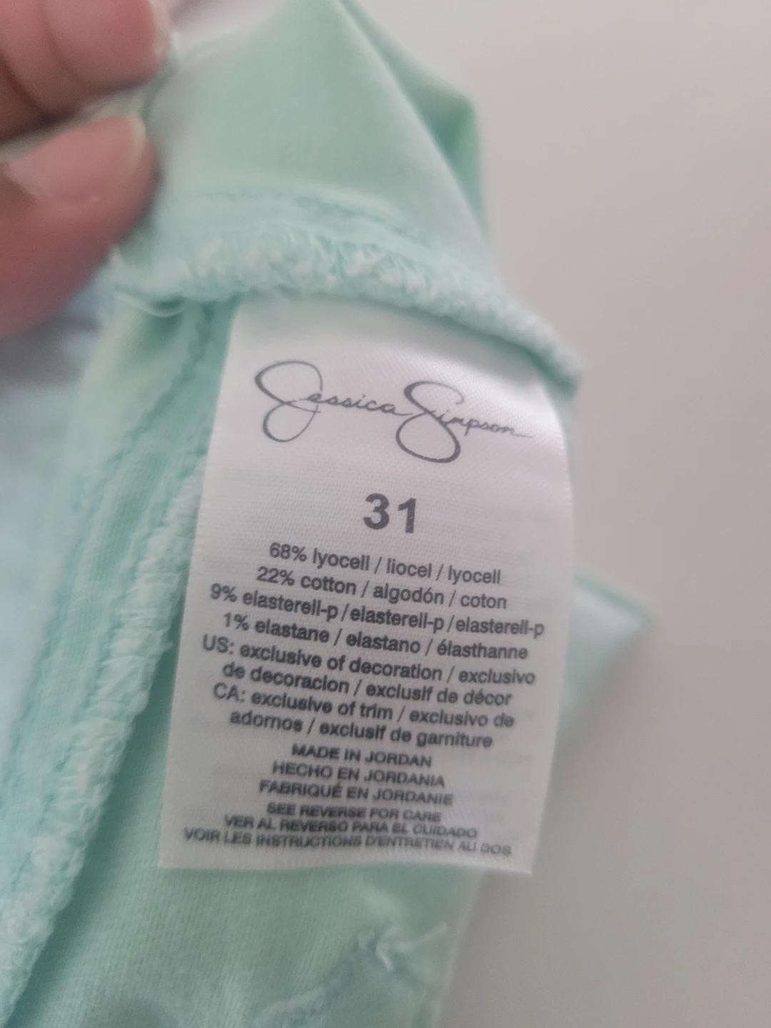 Jessica Simpson Mint Skinny Jeans - Size 31 - photo 4