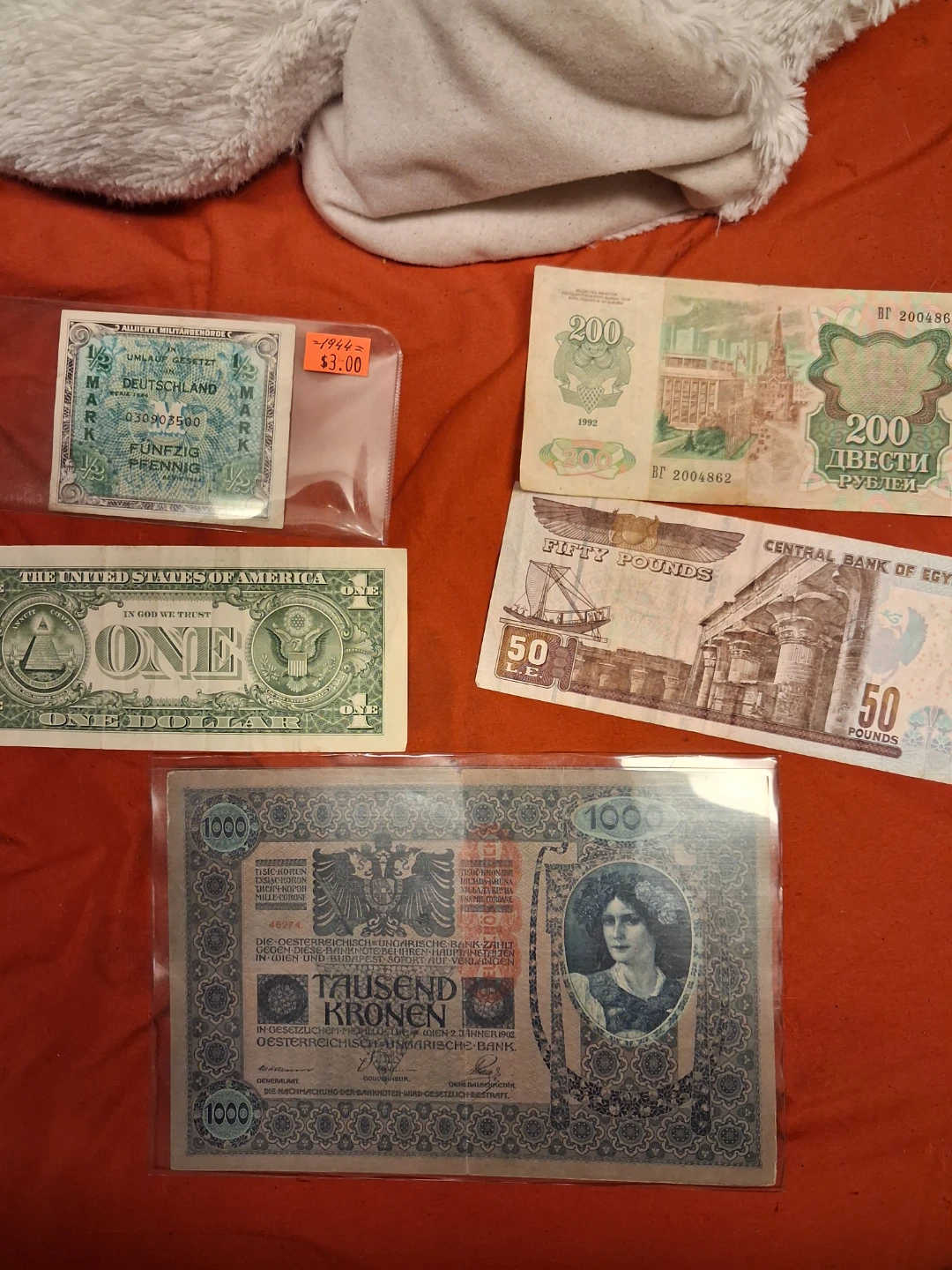 Collection of International Banknotes