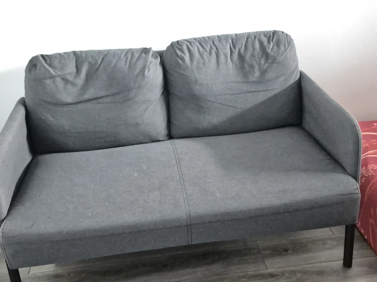 Grey Loveseat Sofa - photo 2