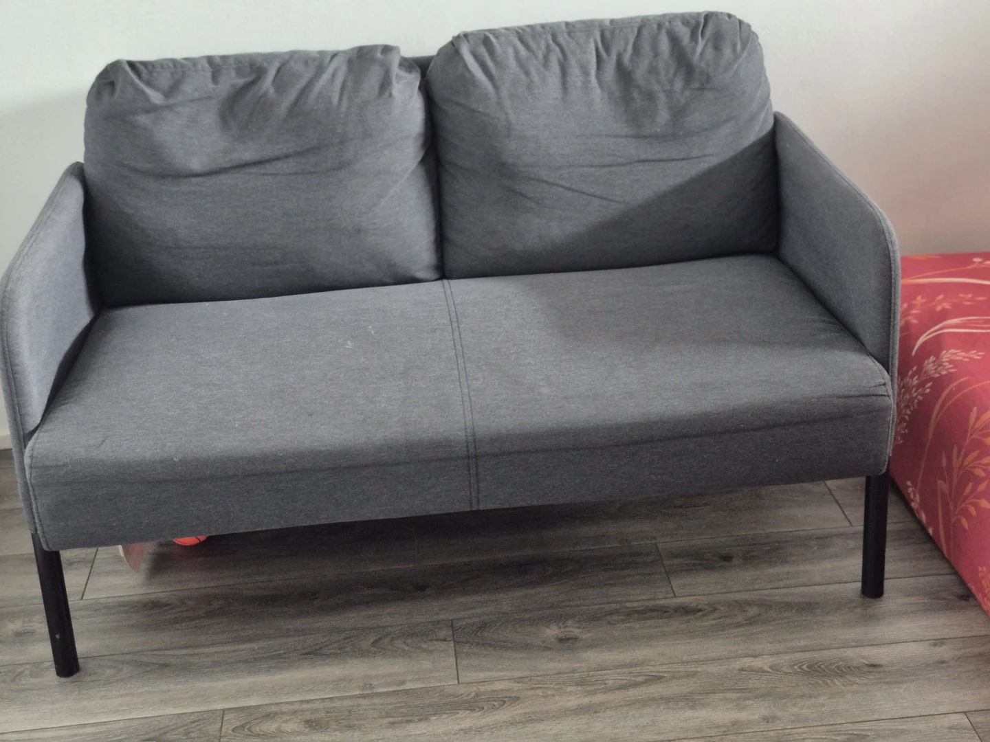 Grey Loveseat Sofa - photo 4