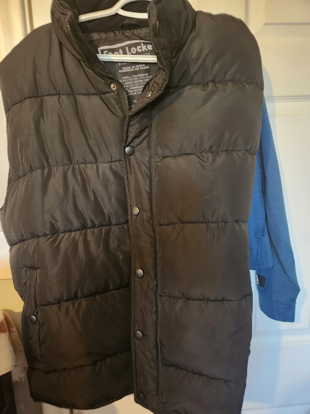 REBOK  BLK PIFFER VEST