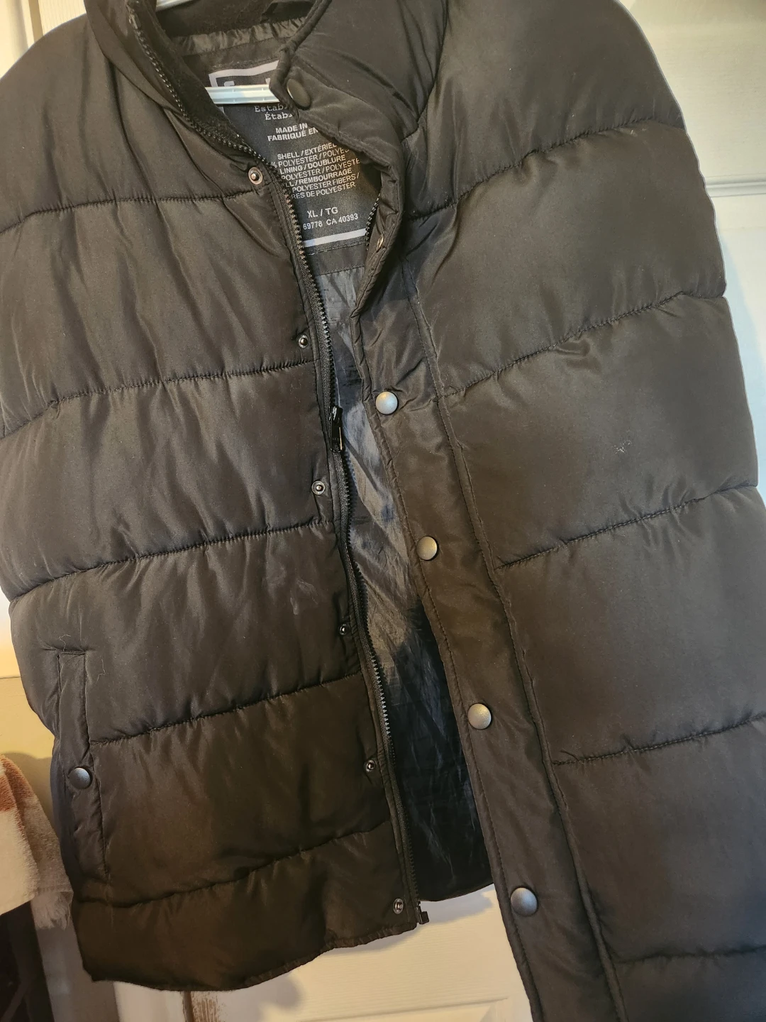 REBOK  BLK PIFFER VEST - photo 2