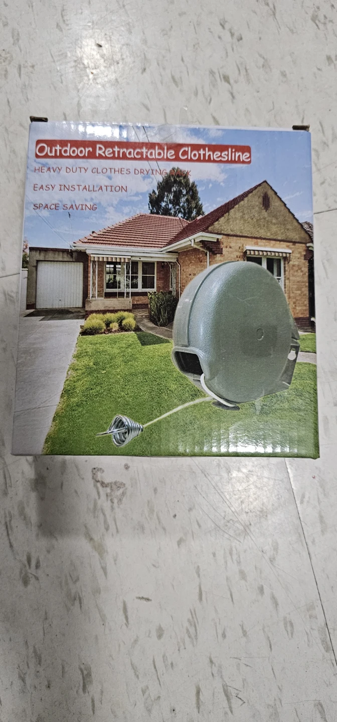 Outdoor Retractable Clothesline