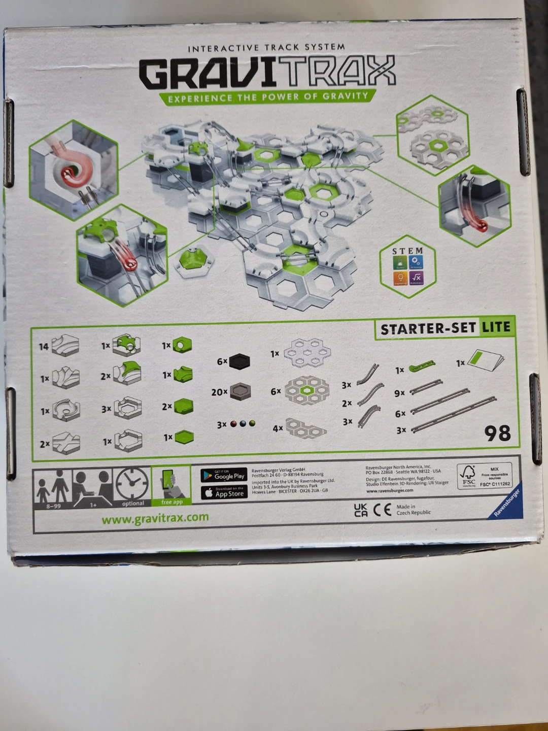 Ravensburger Gravitrax Starter-Set Lite Interactive Track System - photo 2