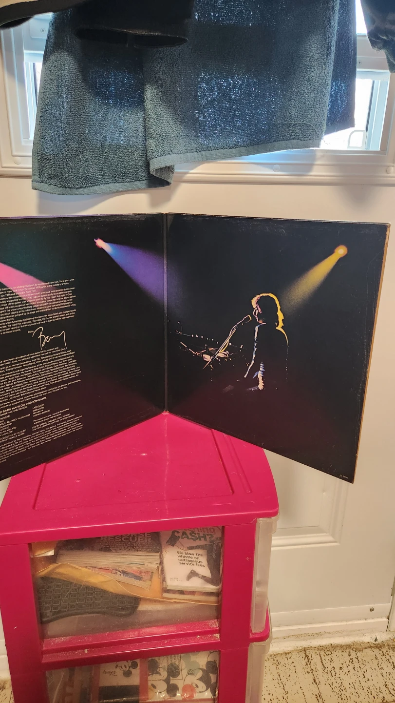 Barry Manilow Live Vinyl Record Album  Double LP - photo 3