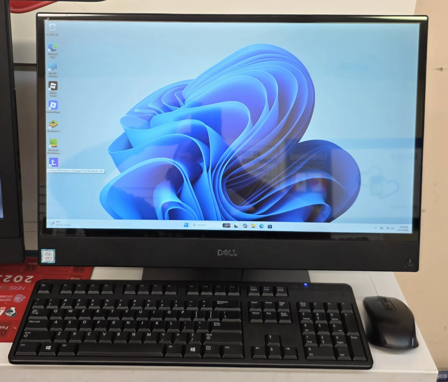 Dell OptiPlex 5270 all in one desktop  Touchscreen