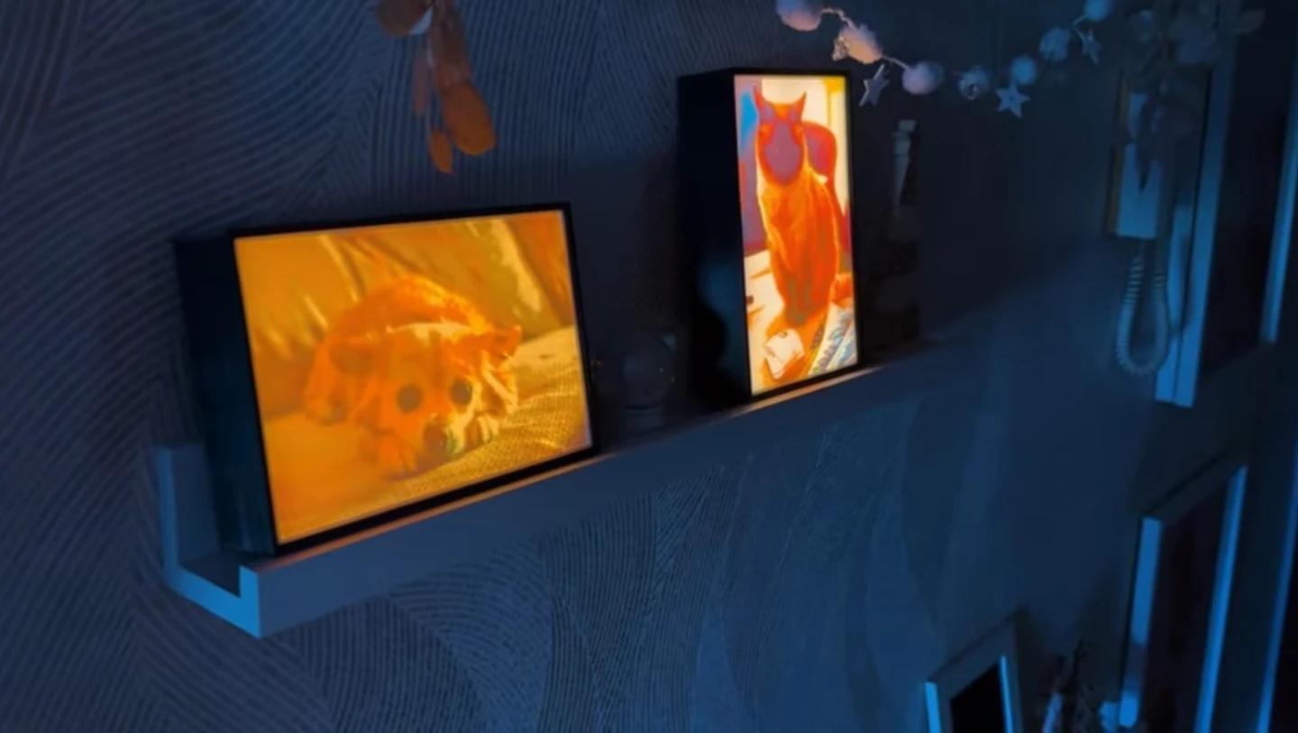 Light Up Photo Display Frame - Cat Theme - photo 3