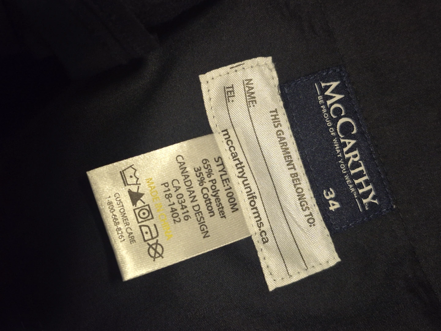 BNWOT - Navy Blue Shorts size 34 - photo 2