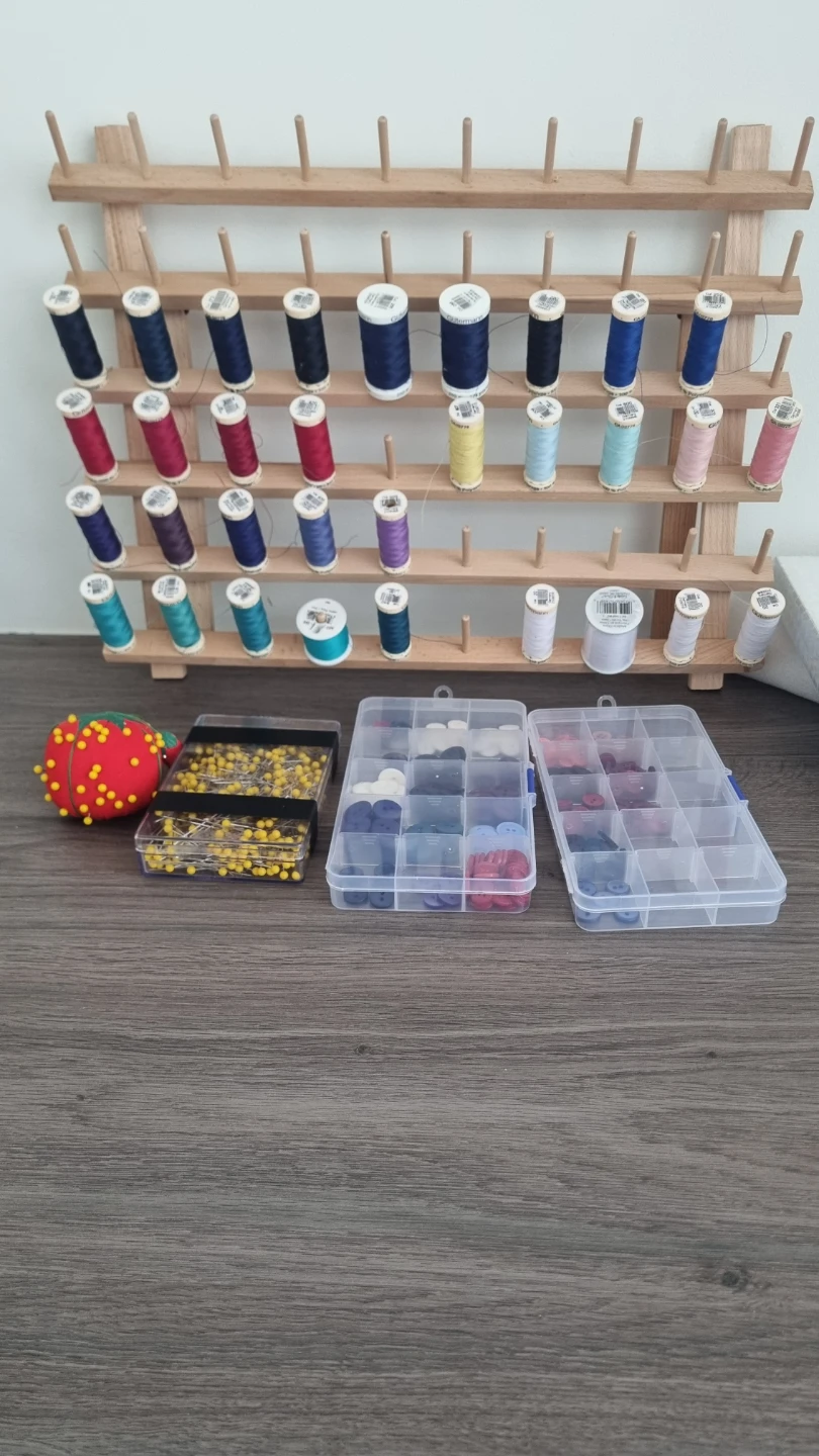 Assorted Sewing Threads and Items