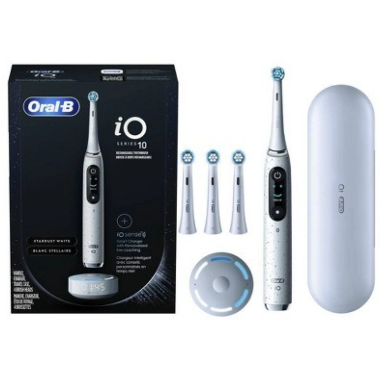 Oral-B iO Series 10 Electric Toothbrush - Stardust White