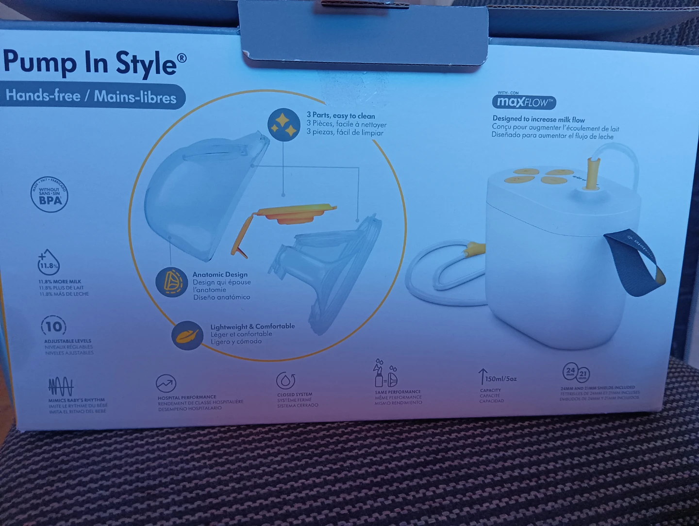Medela Pump In Style Double Electric Breast Pump - photo 3