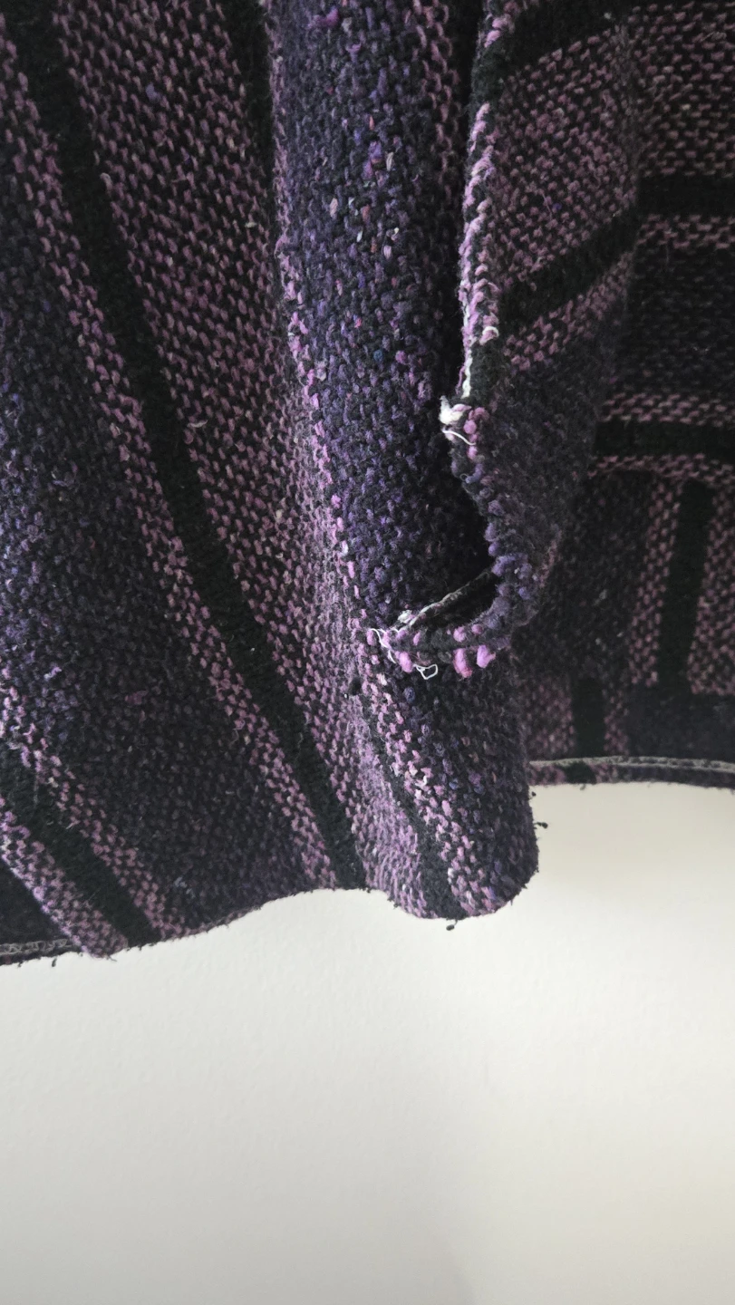 Purple Striped Mexican Hoodie 💜 - photo 2