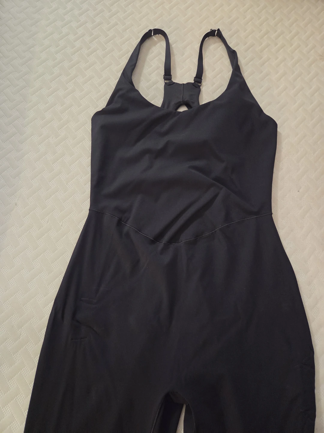Savage X Fenty Black Athletic Bodysuit/Leggings Set