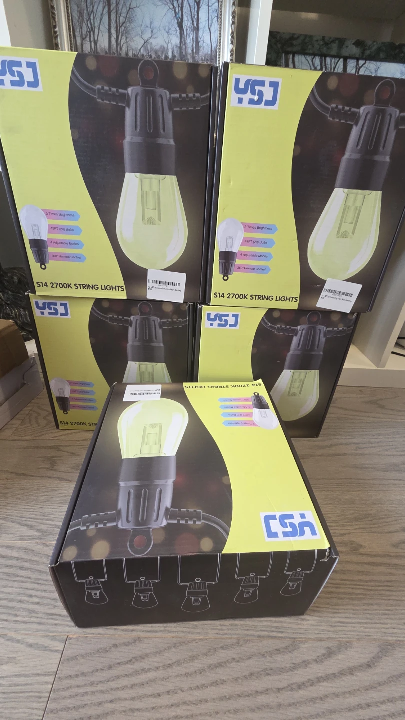 YSJ S14 2700K String Lights