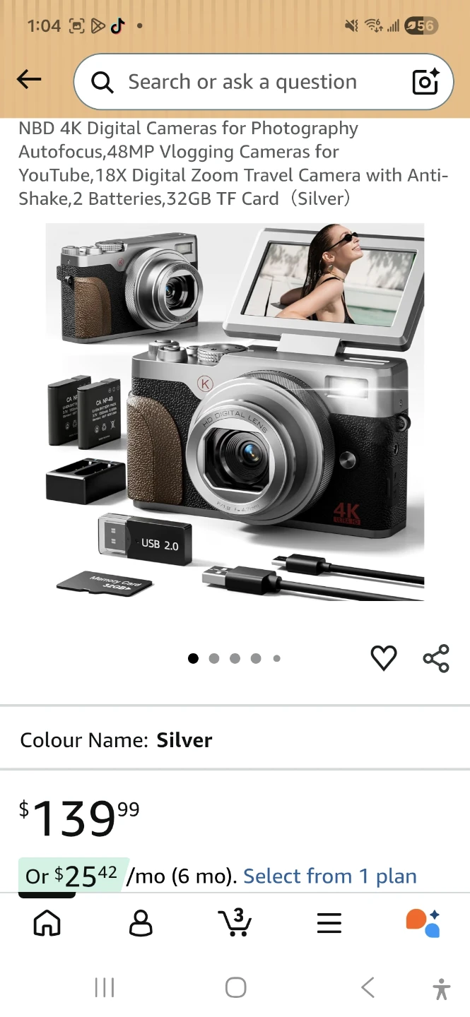 NBD 4K Digital Camera