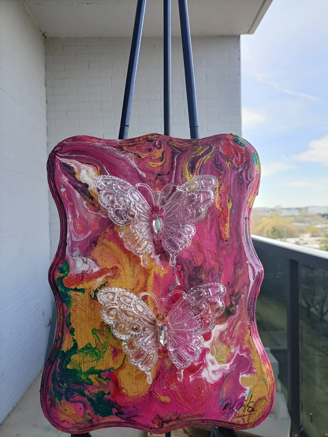 Handmade Butterfly Wall Art