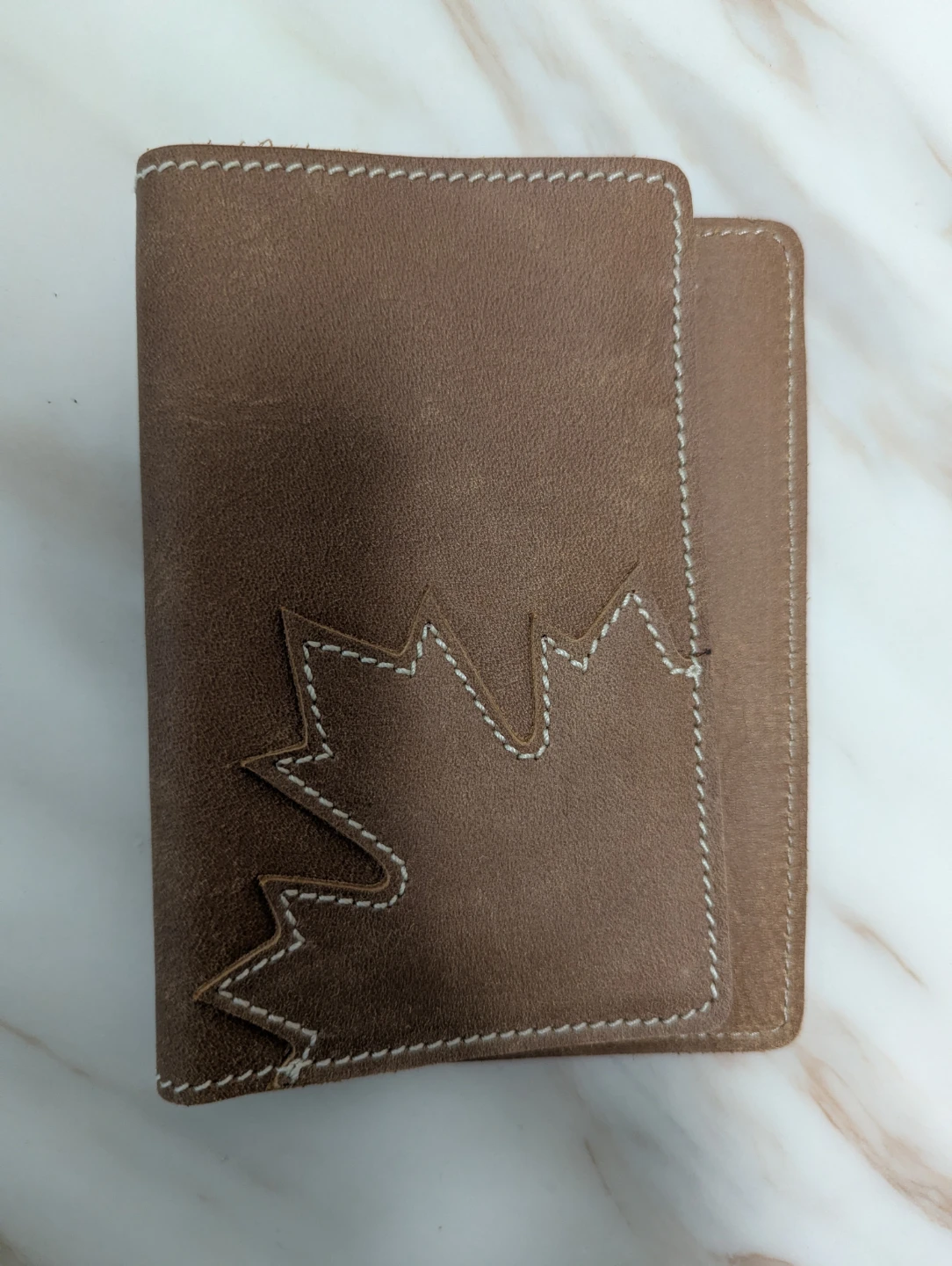 Roots Canada Leather Card Holder - Brown - photo 2