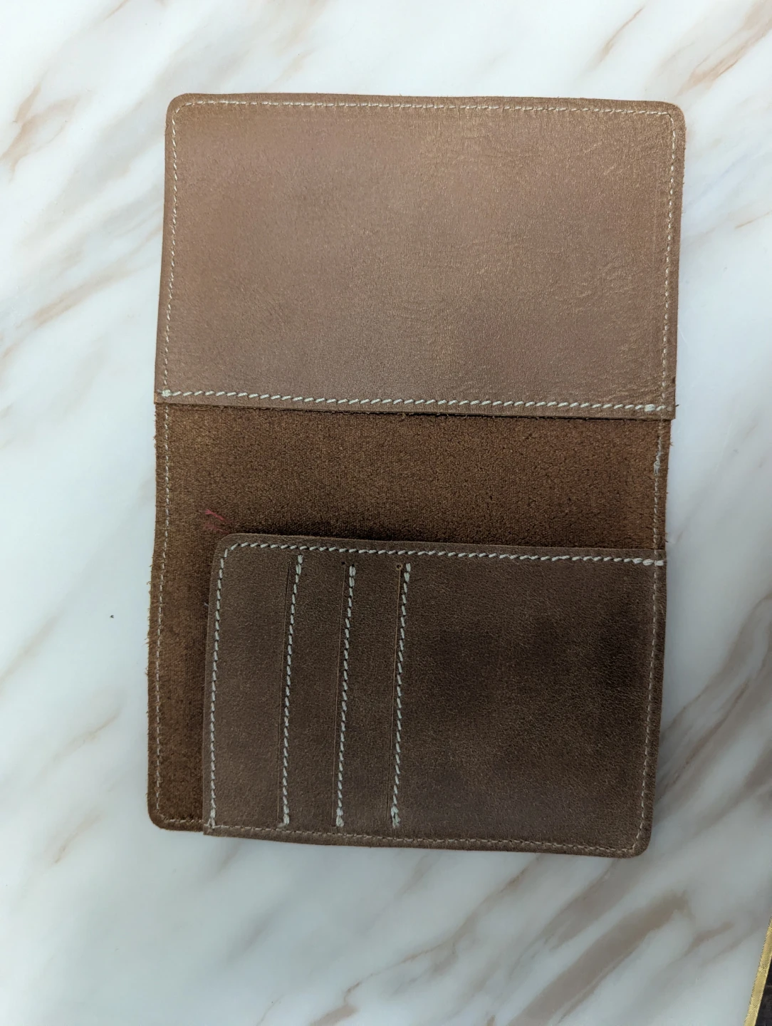 Roots Canada Leather Card Holder - Brown - photo 3