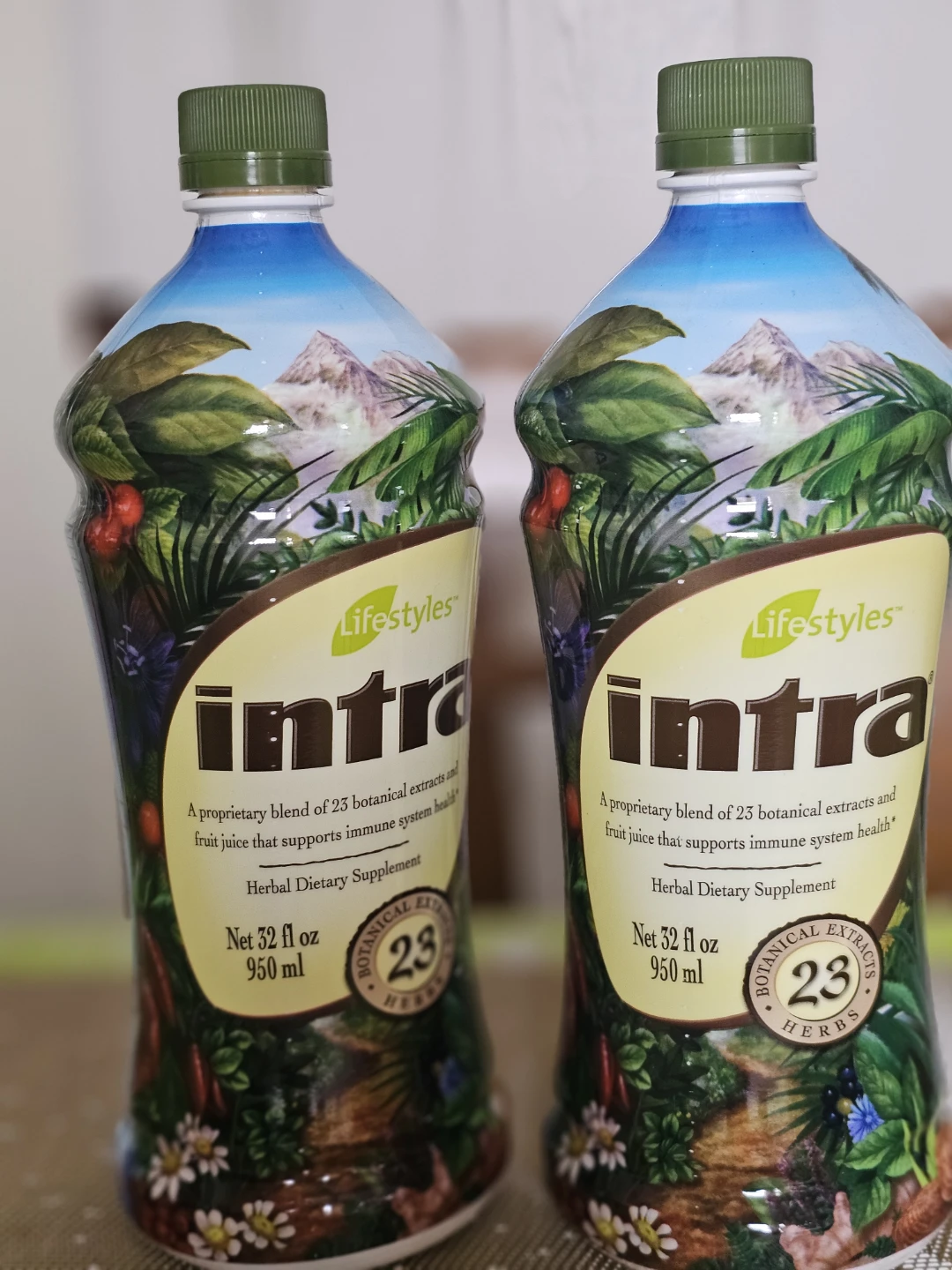 Lifestyles Intra Herbal Dietary Supplement 2x 32 fl oz Bottles