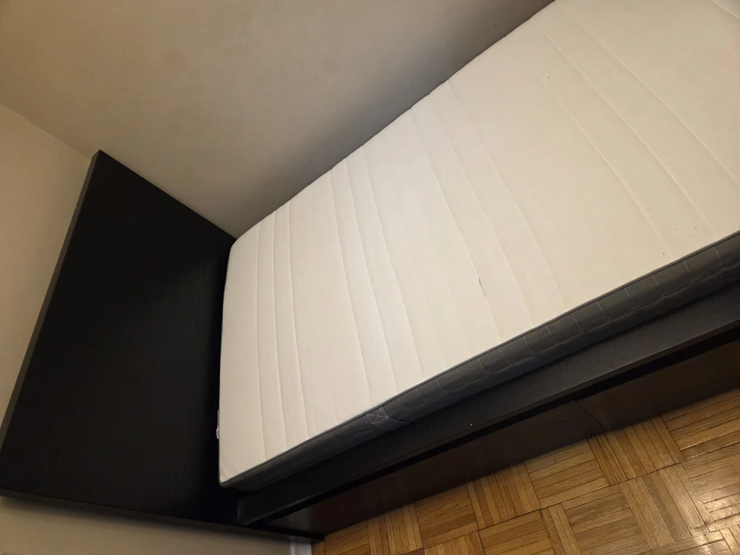 IKEA Single Bed Frame with Mattress - photo 4