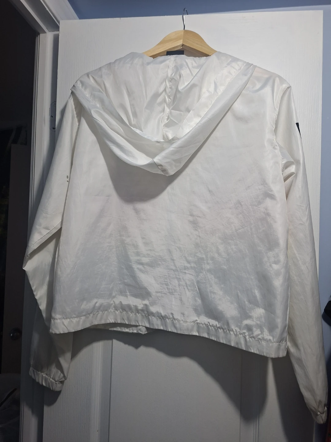 Polaroid White Rainbow Windbreaker Jacket (M) - photo 2
