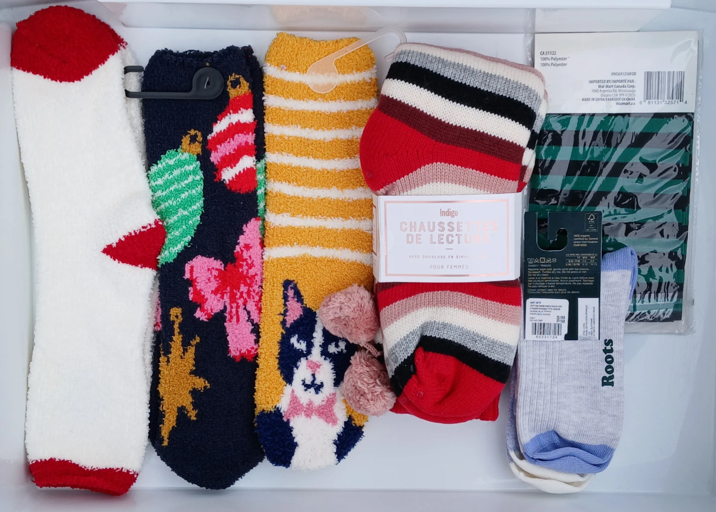 Bundle of Women's Cozy Socks - Various Brands - photo 2