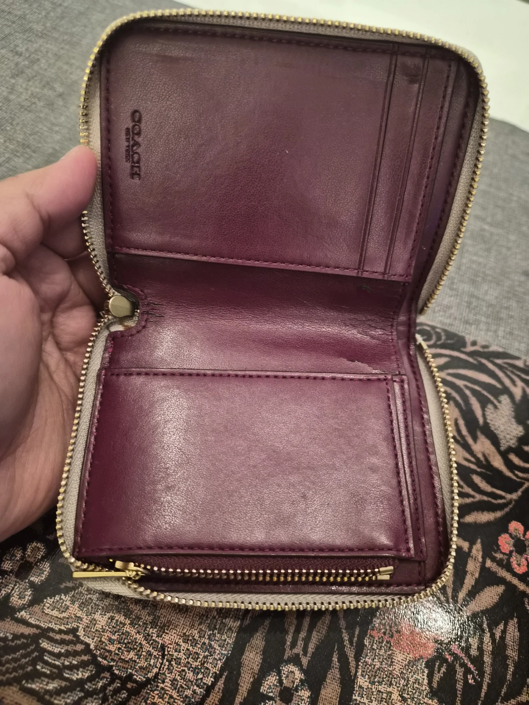 Coach Zip Around Wallet - photo 4